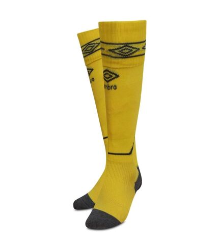 Umbro Diamond Football Socks (Blazing Yellow/Carbon) - UTUO227