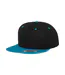 Classic Two Tone Cap Black Teal Flexfit-1