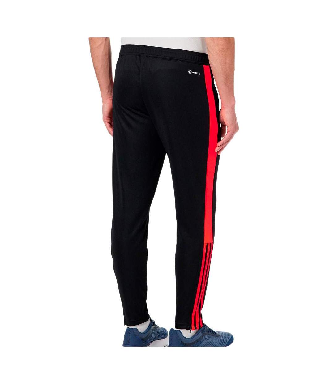 Jogging Noir/Orange Homme Adidas Tiro - S-2