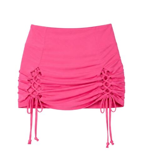 Mini Jupe Femme Rose Missy Empire