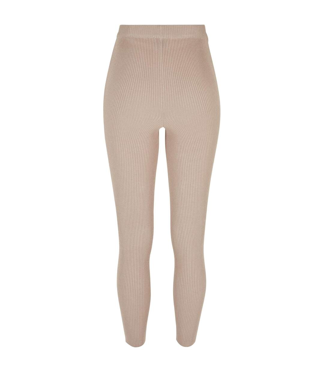 Legging Femme Taupe Clair Urban Classics-2