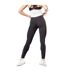 Womens/ladies Signature Leggings Black Elle-3