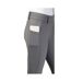 Womens/ladies glacial softshell horse riding tights gray Hy