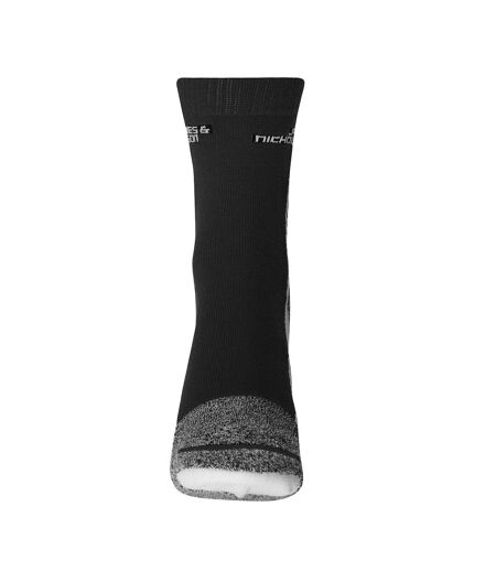 Chaussettes De Sport Adulte Noir Blanc James And Nicholson