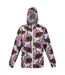 Regatta Womens/Ladies Orla Kiely Pack-It Passion Flower Waterproof Jacket (Fuchsia) - UTRG9193