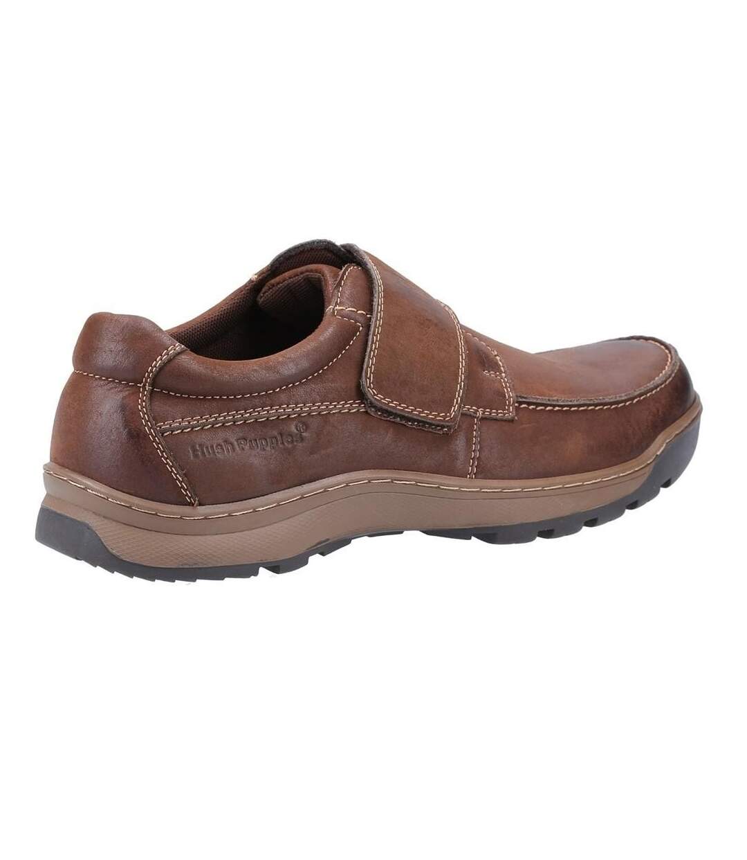 Chaussures en cuir casper homme marron Hush Puppies