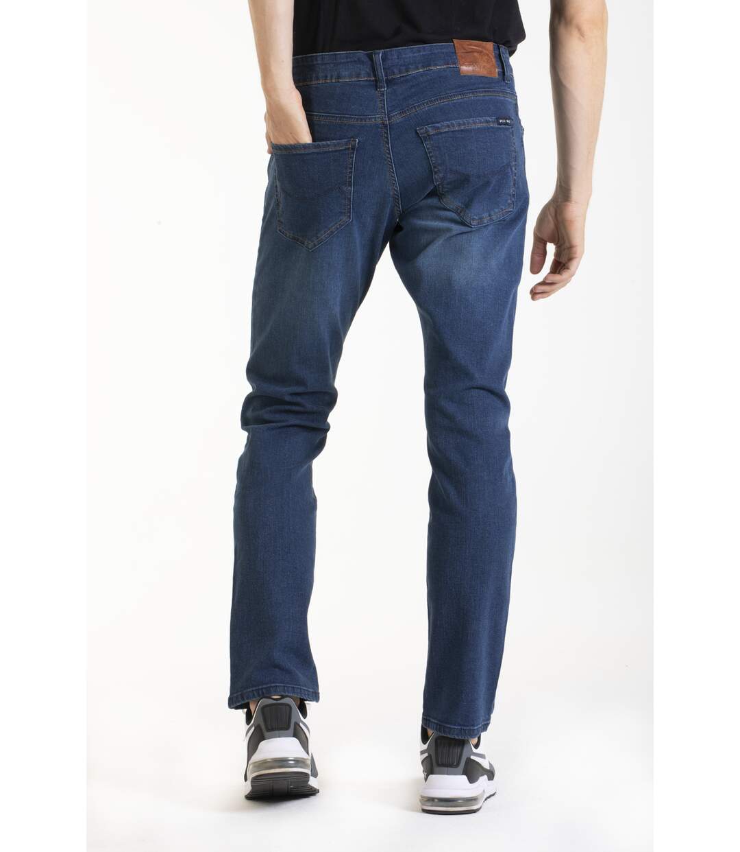 Jeans RL80 Fibreflex® brossé coupe droite ajustée 'Rica Lewis'-4