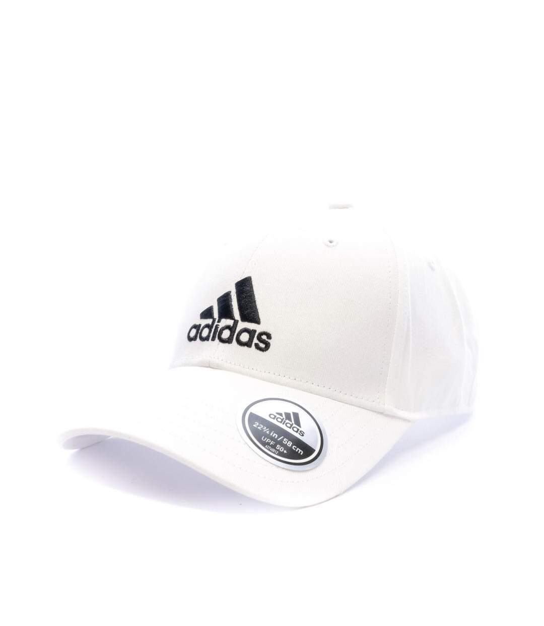 Casquette blanche/noire homme adidas bball-1