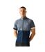 Maillot De Cyclisme Protraction Homme Gris Bleu Bleu Marine Dare 2B-2