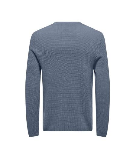 Pull bleu homme only & sons spanter