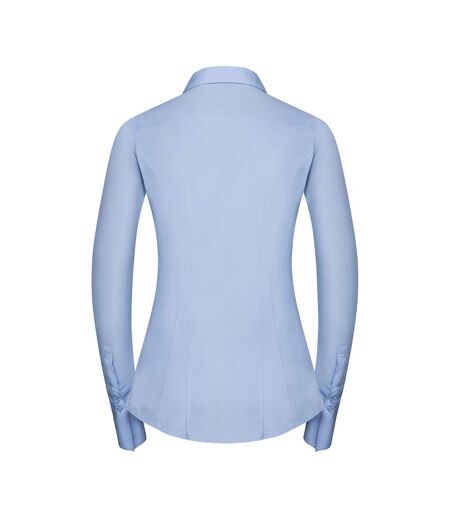 Chemisier Ultimate Femme Bleu Ciel Vif Russell Collection