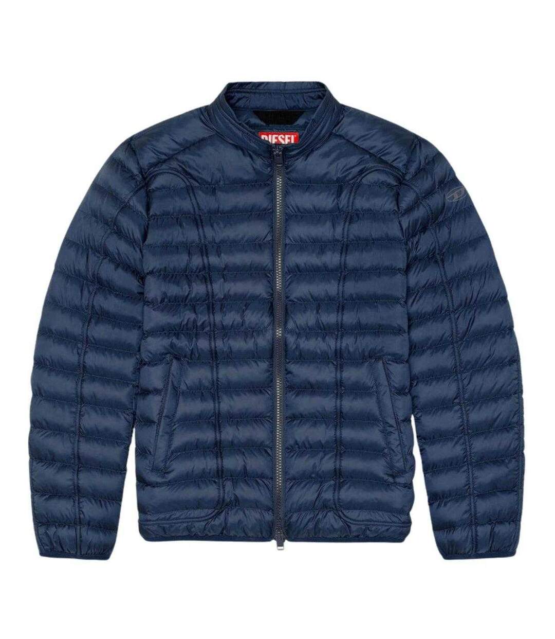 Doudoune Motif/style Matelassé Adulte Bleu Diesel-1
