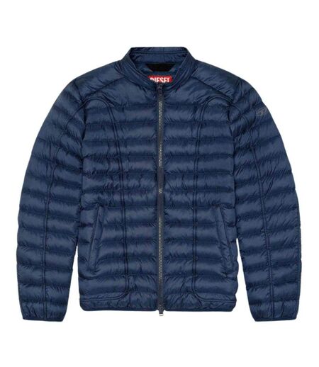 Doudoune Motif/style Matelassé Adulte Bleu Diesel