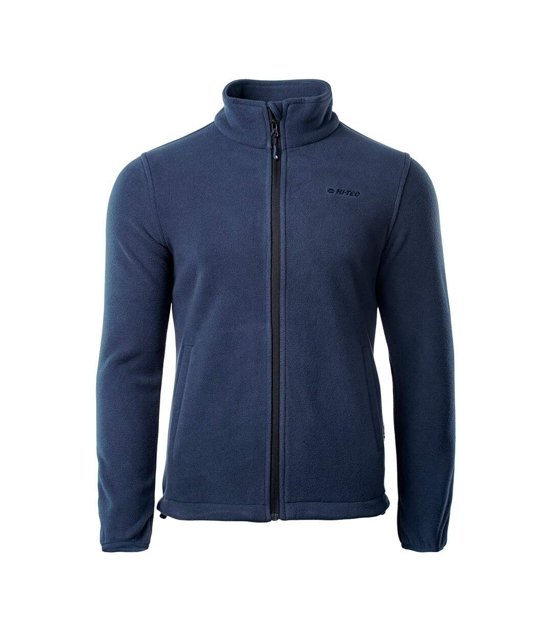 Mens Henis Logo Fleece Jacket Navy Hi-Tec-1