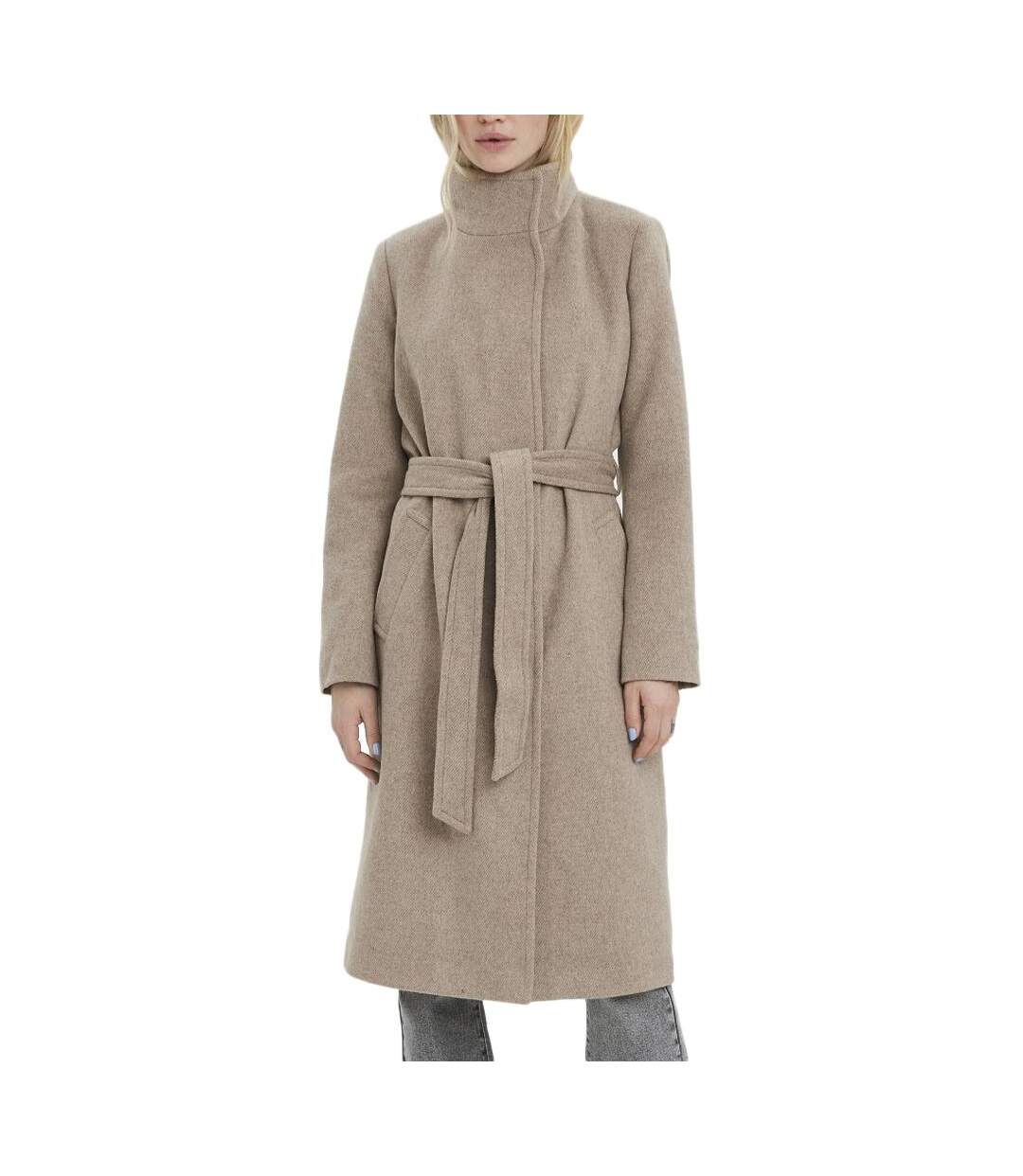 Manteau Beige Femme Vero Moda Twodope - M-1