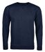 Sweat shirt col rond - Homme - 02990 - bleu marine-1