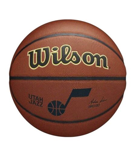 Ballon De Basket Motif/style Nba Team Alliance Utah Jazz Taille 7 Marron Wilson