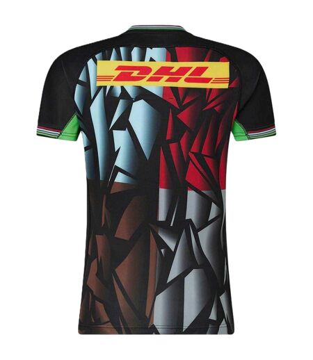 Womens/ladies Harlequin T-shirt Multicoloured Castore