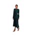Haut Manches Longues Femme Vert Foncé Ted Baker-1