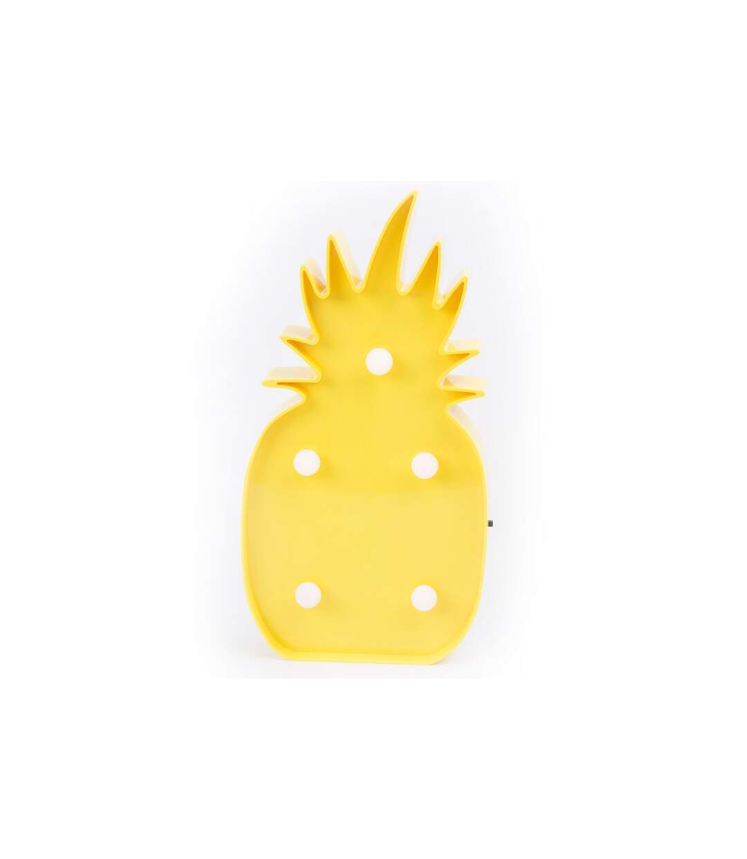 Ananas Décoration LED - 13 x H. 25 cm - Jaune-1