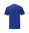 Fruit Of The Loom Mens Iconic T-Shirt (Pack of 5) (Cobalt Blue)