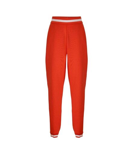 Womens/ladies Jogging Bottoms Orange Skins