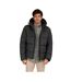 Doudoune Matelassée Motif/style À Capuche Homme Vert Kaki Minoti-1