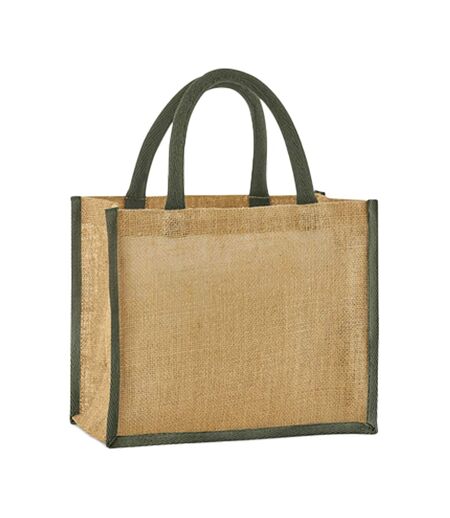 Tote Bag Motif/style Mi-longue Taille Unique Beige Pâle Vert Olive Westford Mill