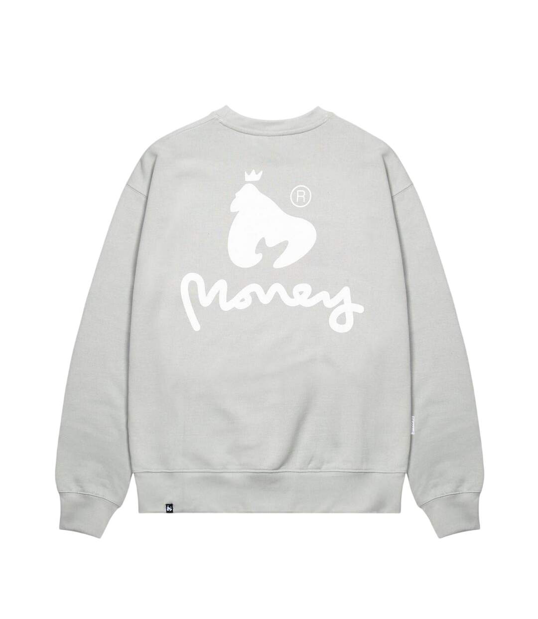 Sweat Motif/style Grand Singe Combo Adulte Bleu Clair Money-2