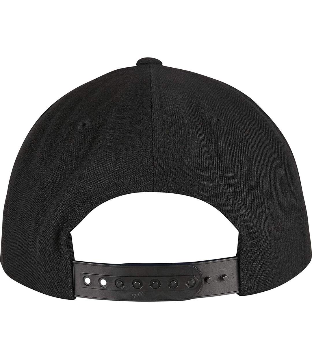 Casquette Ajustable Flexfit Adulte Noir Yupoong-2