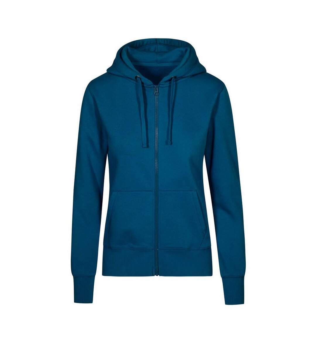 Veste À Capuche Femme Bleu Pétrole X.O By Promodoro-1