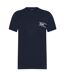 T-shirt Motif/style Logo Hbw Homme Bleu Foncé Boss-1