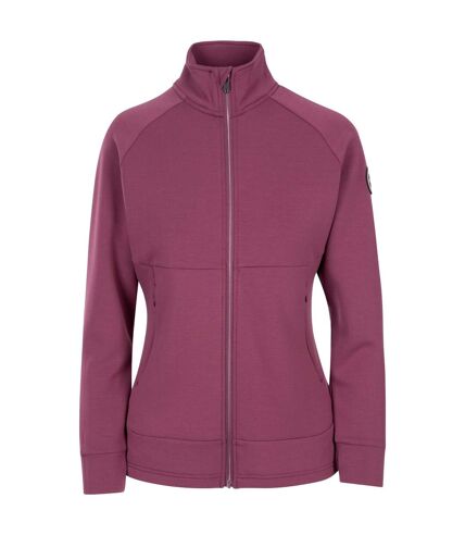 Trespass Womens/Ladies Advantage DLX Fleece Top (Damson)