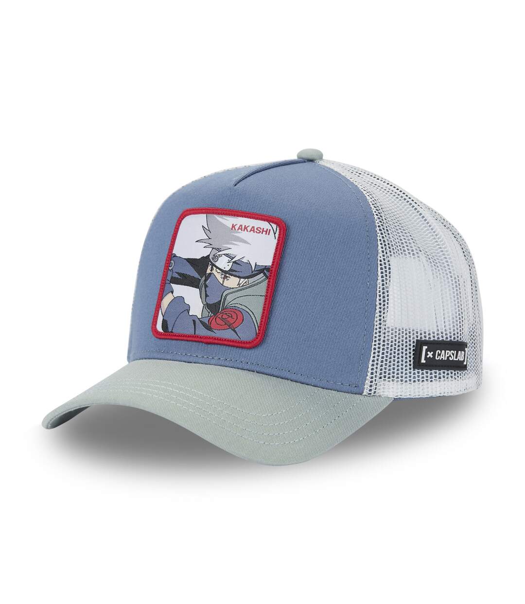 Casquette homme trucker en serge de coton Naruto Shippuden Kakashi Capslab-1