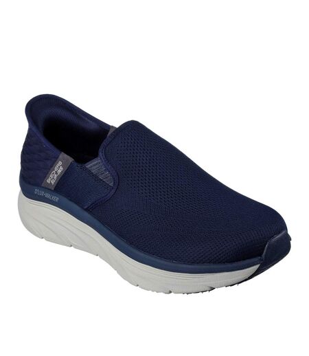 Skechers Mens D´Lux Walker-Orford Casual Shoes (Navy) - UTFS10155