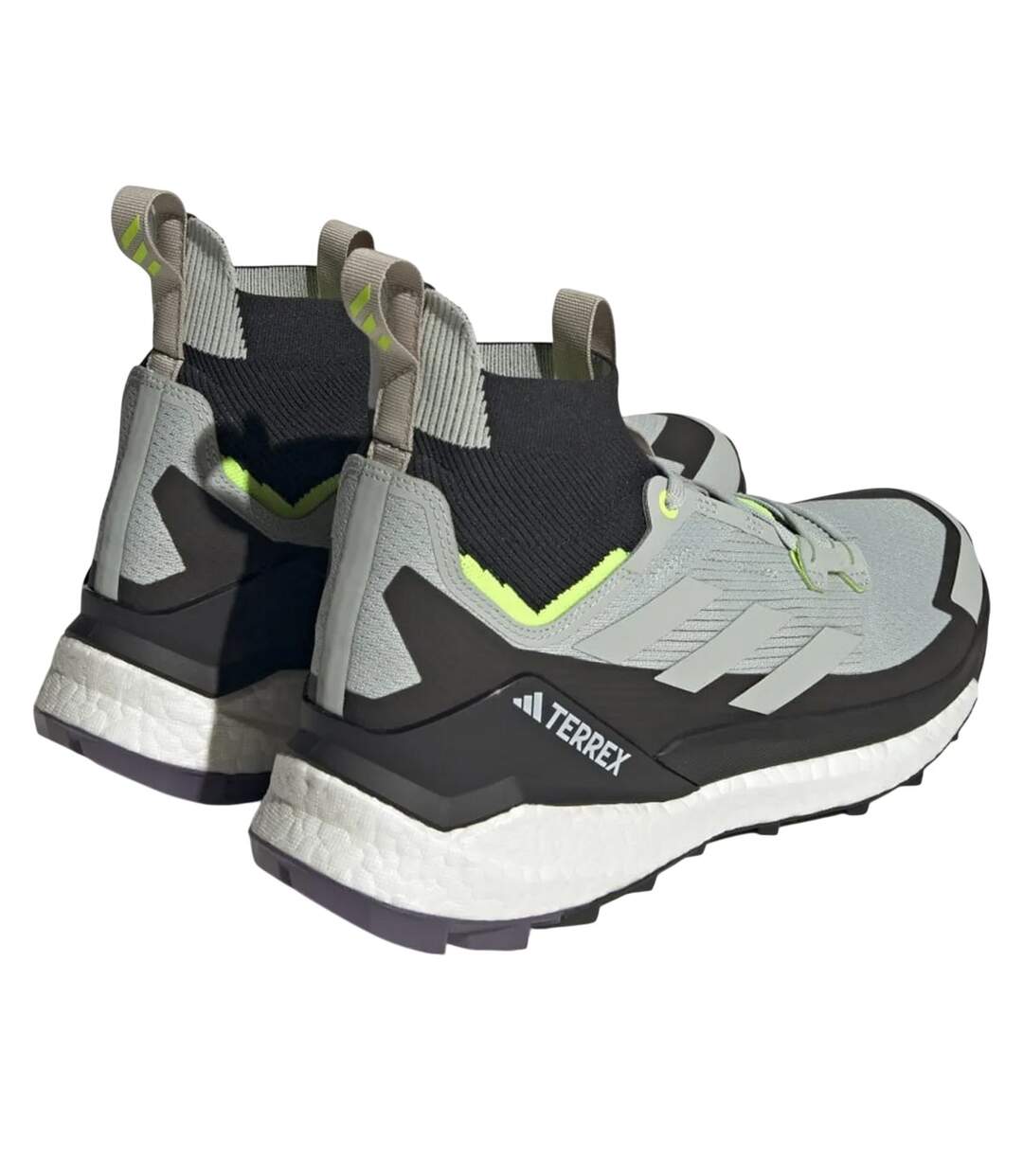Mens terrex free hiker 2.0 hiking shoes silver Adidas-2