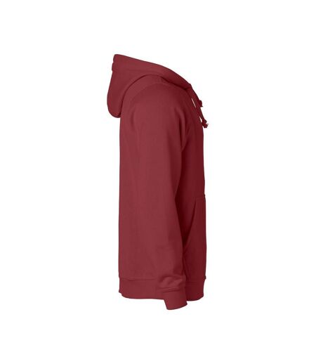 Clique Unisex Adult Basic Hoodie (Burgundy) - UTUB211