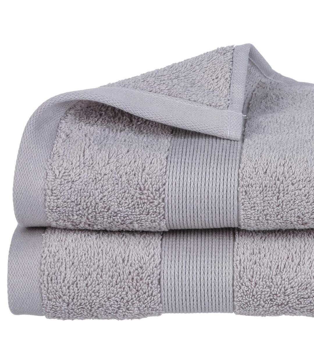Serviette de Toilette Confort 50x90cm Taupe-3
