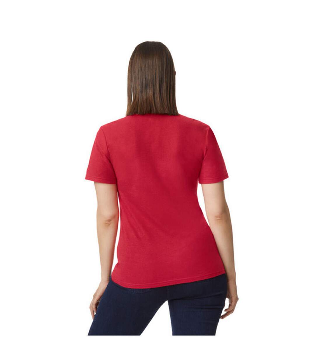 Polo femme rouge vif Gildan