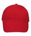 SOLS Unisex Buffalo 6 Panel Baseball Cap (Red)