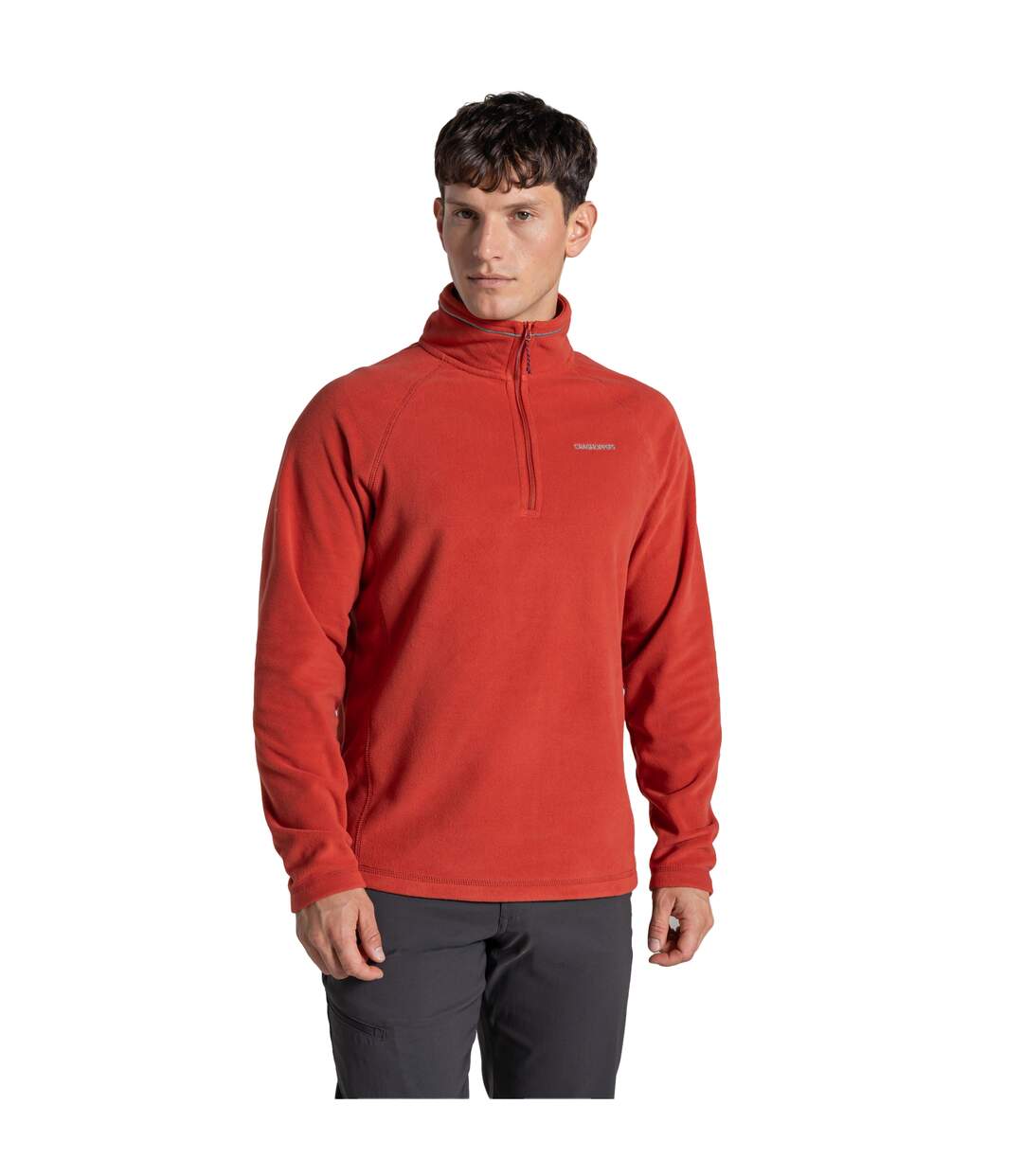 Mens Corey Vi Half Zip Fleece Top Dark Feldspar Craghoppers-4