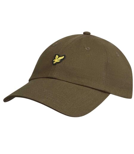 Casquette Motif/style Logo Brodé Kaki Lyle & Scott