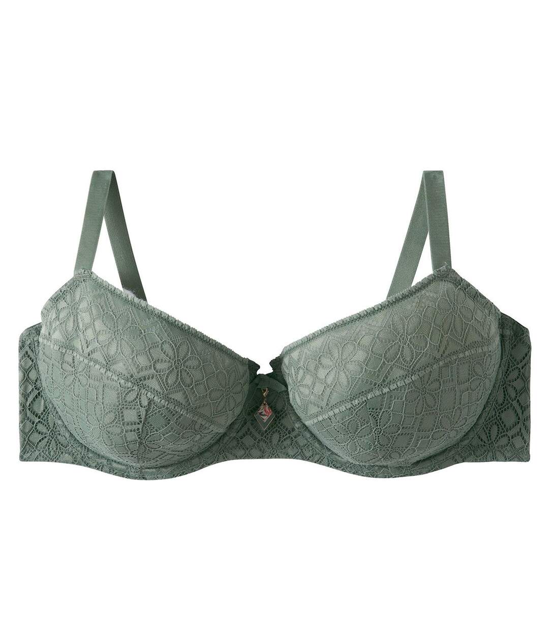 Soutien-gorge à armatures grand maintien kaki Absinthe