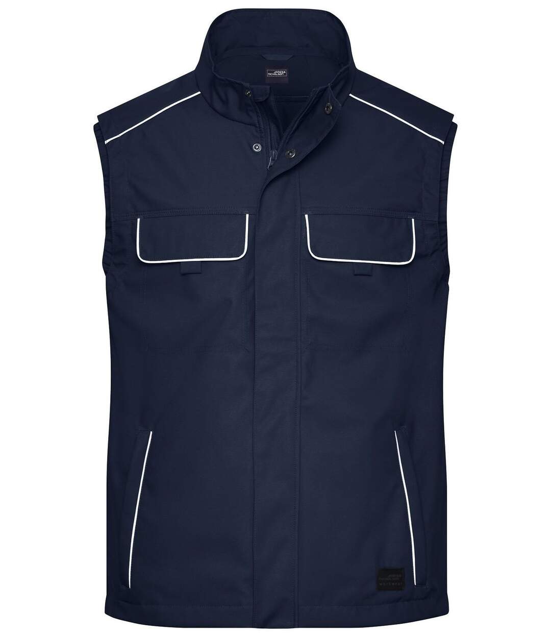 Gilet de travail léger softshell - JN881 - bleu marine