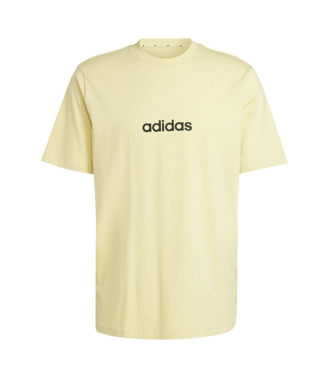 T-shirt Motif/style Logo Homme Jaune Adidas-2