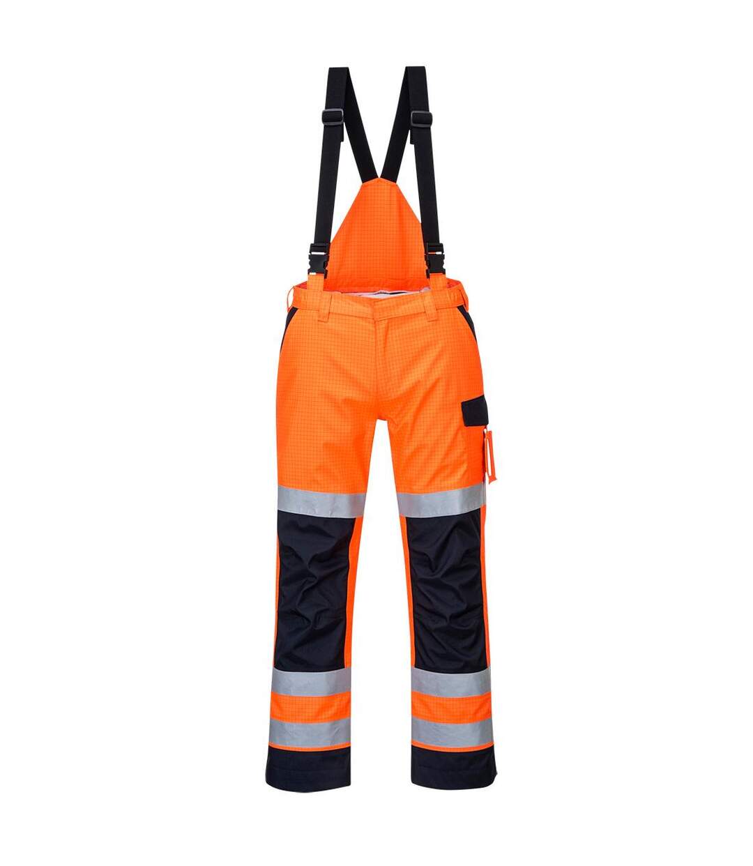 Pantalon imperméable multi norm homme orange / bleu marine Portwest