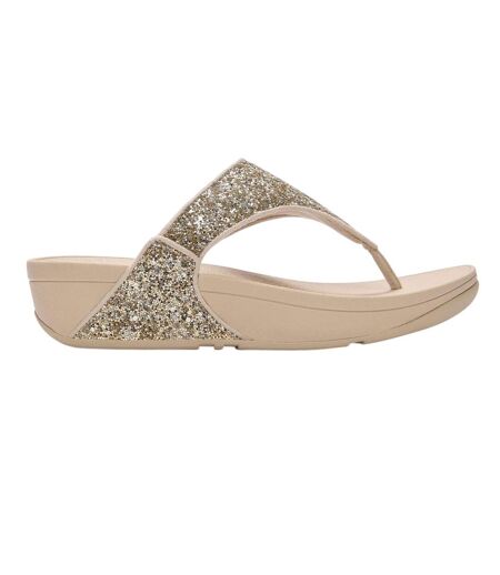 Sandales Motif/style Paillettes Femme Blanc Cassé Argenté FitFlop