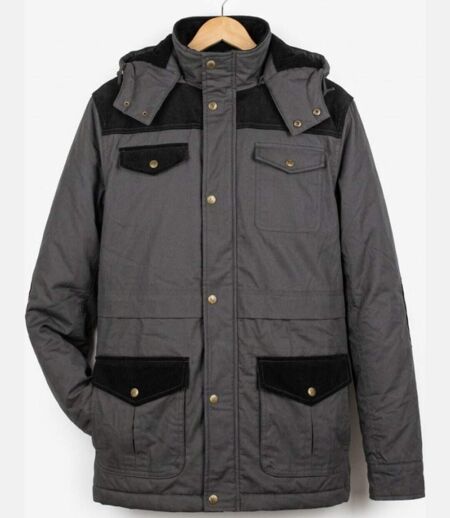WINCHESTER JANGO1 — Parka bi-matière kaki : robustesse et traitement déperlant