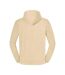 Veste Unie À Capuche Ajustable Iconic Premium Adulte Beige Fruit Of The Loom-2