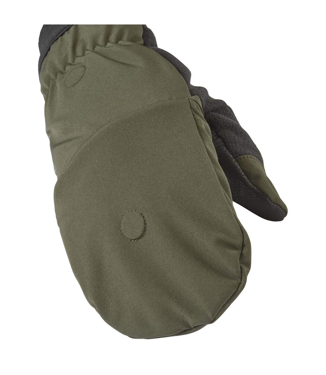 Windproof Cold Weather Convertible Mittens for Men and Women-4